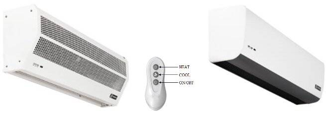 Perdele de aer electrice Reventon Trifazate AERIS 200EN-3P