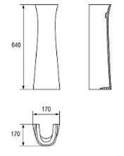 Piedestal CERSANIT President