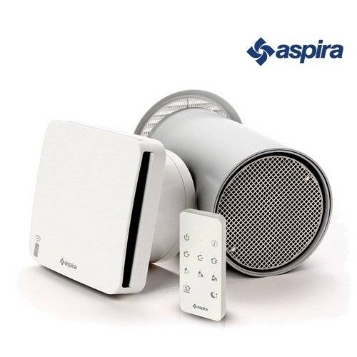 Recuperator de caldura rezidential montaj perete Fantini Cosmi ECOCOMFORT 160RF Master, 160mm