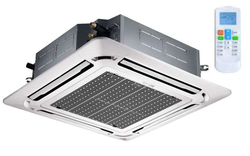  Unitate interna VRF Hyundai tip caseta pentru tavan 900X900 HECI18CC4HR1, putere de racire 5.6 kW