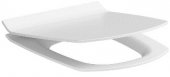 Capac WC Carina, rectangular, slim, soft-close, easy-off, duroplast, antibacterian