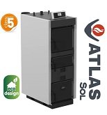Cazan lemne cu gazeificare ATLAS SOL - 25kW [ ATS 25 ]