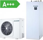 Pompa de Caldura Aer-Apa TRIFAZAT cu Boiler Inox 240L,12 kW, R32, Inverter, Clasa A+++