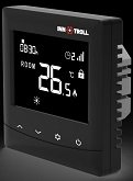 Termostat digital NEGRU programabil cald/rece cu senzor de sapa cu LCD INNOTROLL HT WIFI - montaj in doza - 230 V