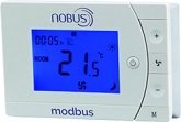 Termostat programabil (ModBus)cu LCD pentru ventiloconvectoare 2/4 tevi, 3 trepte de turatie, ON/OFF, Vara/Iarna, regim AUTO - NOBUS FC-02 MODBUS
